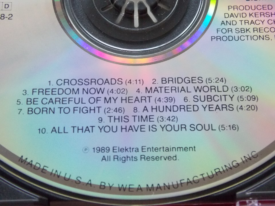 CD／Tracy Chapman／Crossroads／トレイシー・チャップマン／クロスロード／管1050_画像4