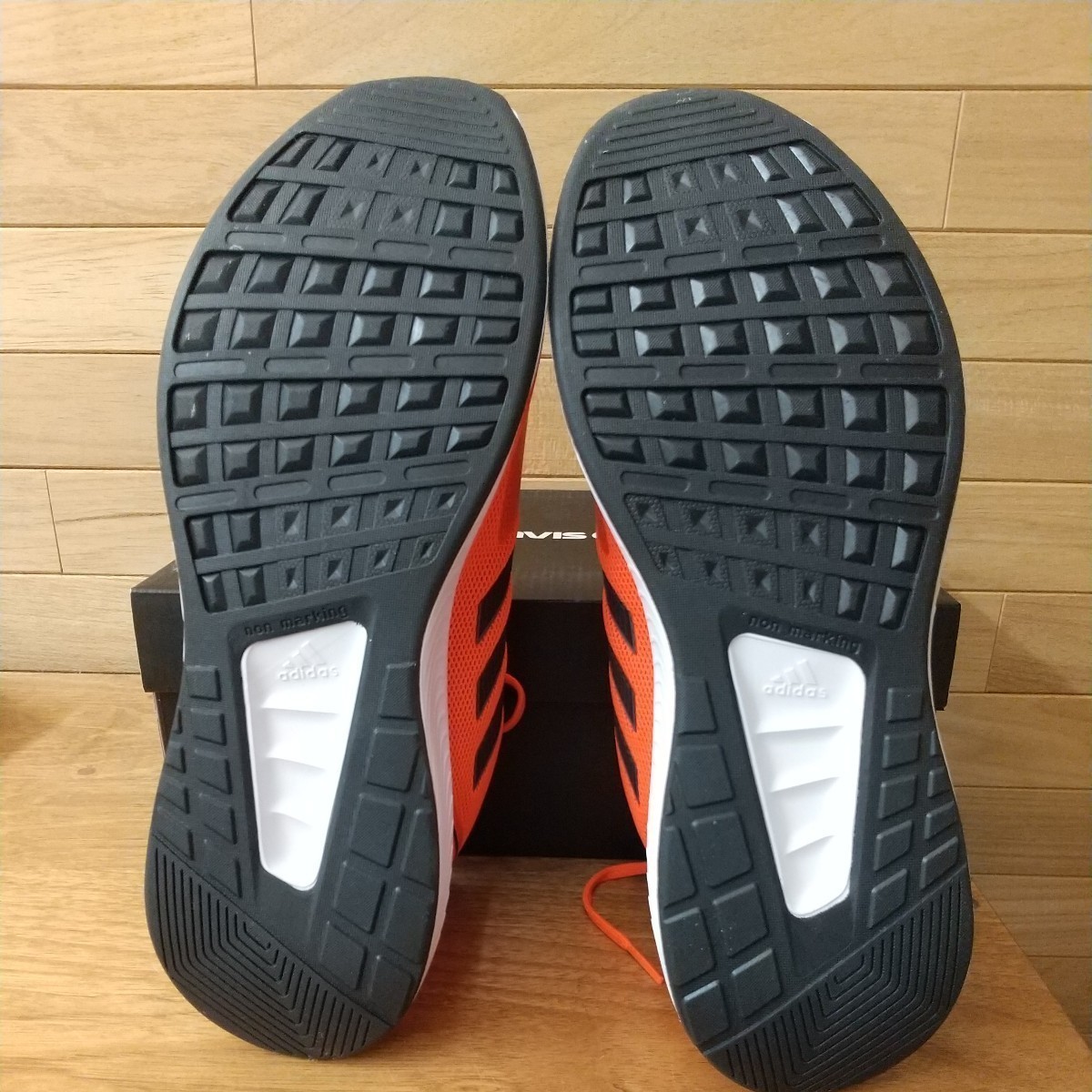 25.5cm 新品正規品 アディダス adidas CORERUNNER / コアランナー メンズ シューズ・靴 ランニングシューズ ソーラーレッド_画像7