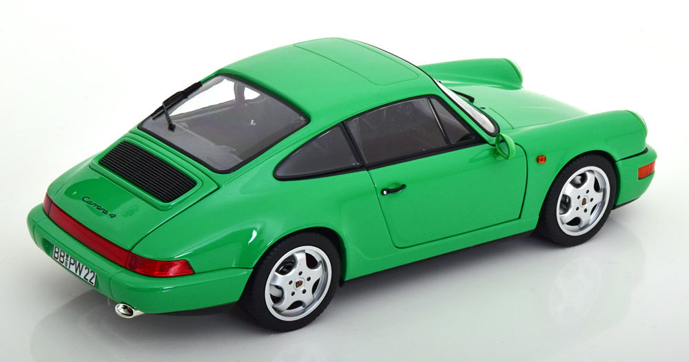 norev 1/18 Porsche 911 (964) Carrera 4 Coupe 1990 グリーン　ポルシェ　ノレブ_画像2