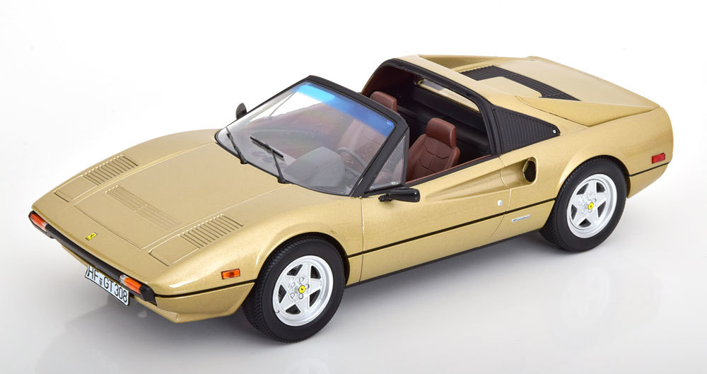 norev 1/18 Ferrari 308 GTS Quattrovalvole 1982　ゴールド　フェラーリ_画像1