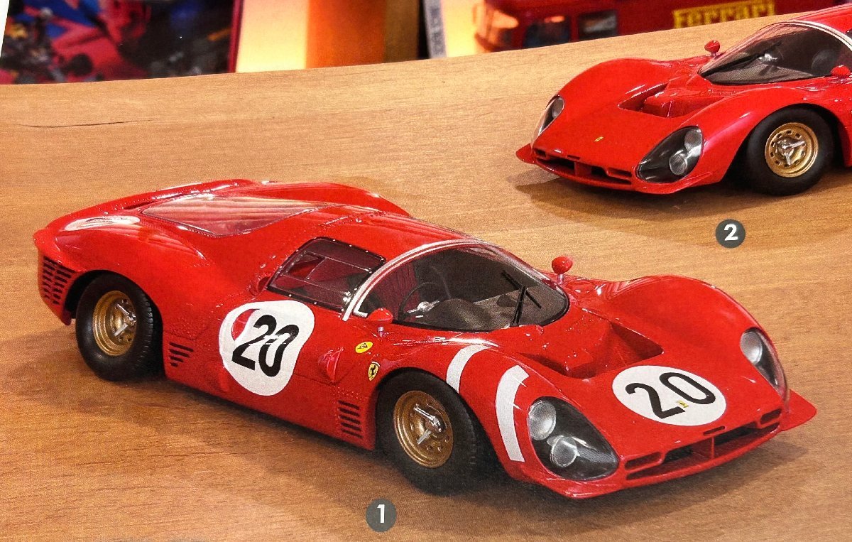 ＜予約品＞　Werk83 1/18 Ferrari 330 P3 #20 Le Mans 1966 Scarfiotti Parkes　フェラーリ