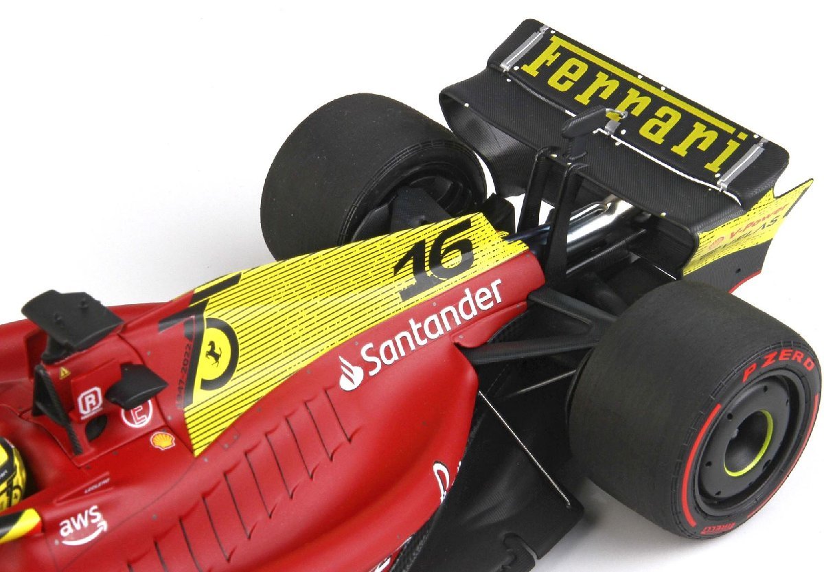 ＜予約品＞　BBR 1/18 Ferrari F1 75 Italian GP Monza 2022 C.Leclerc　フェラーリ　ルクレール　ダイキャスト製　182275-16_画像8