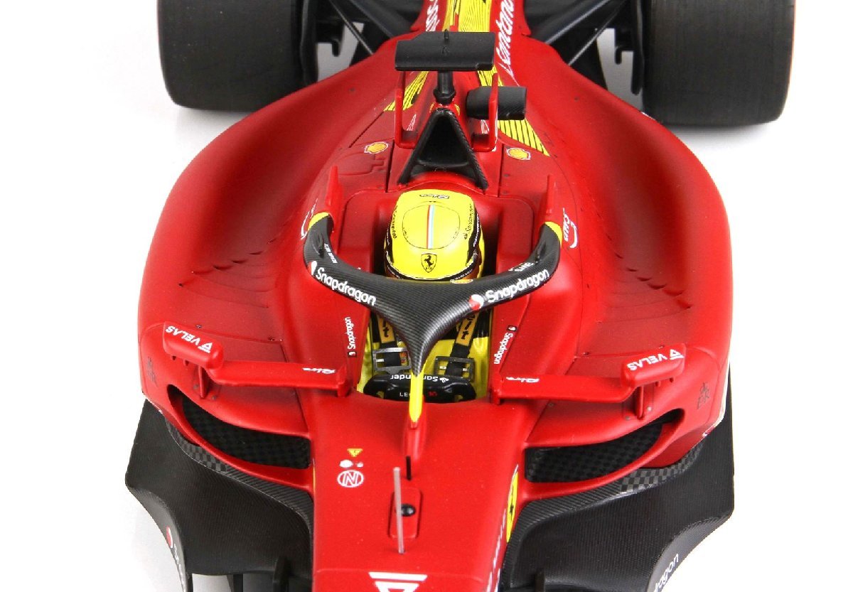 ＜予約品＞　BBR 1/18 Ferrari F1 75 Italian GP Monza 2022 C.Leclerc　フェラーリ　ルクレール　ダイキャスト製　182275-16_画像7