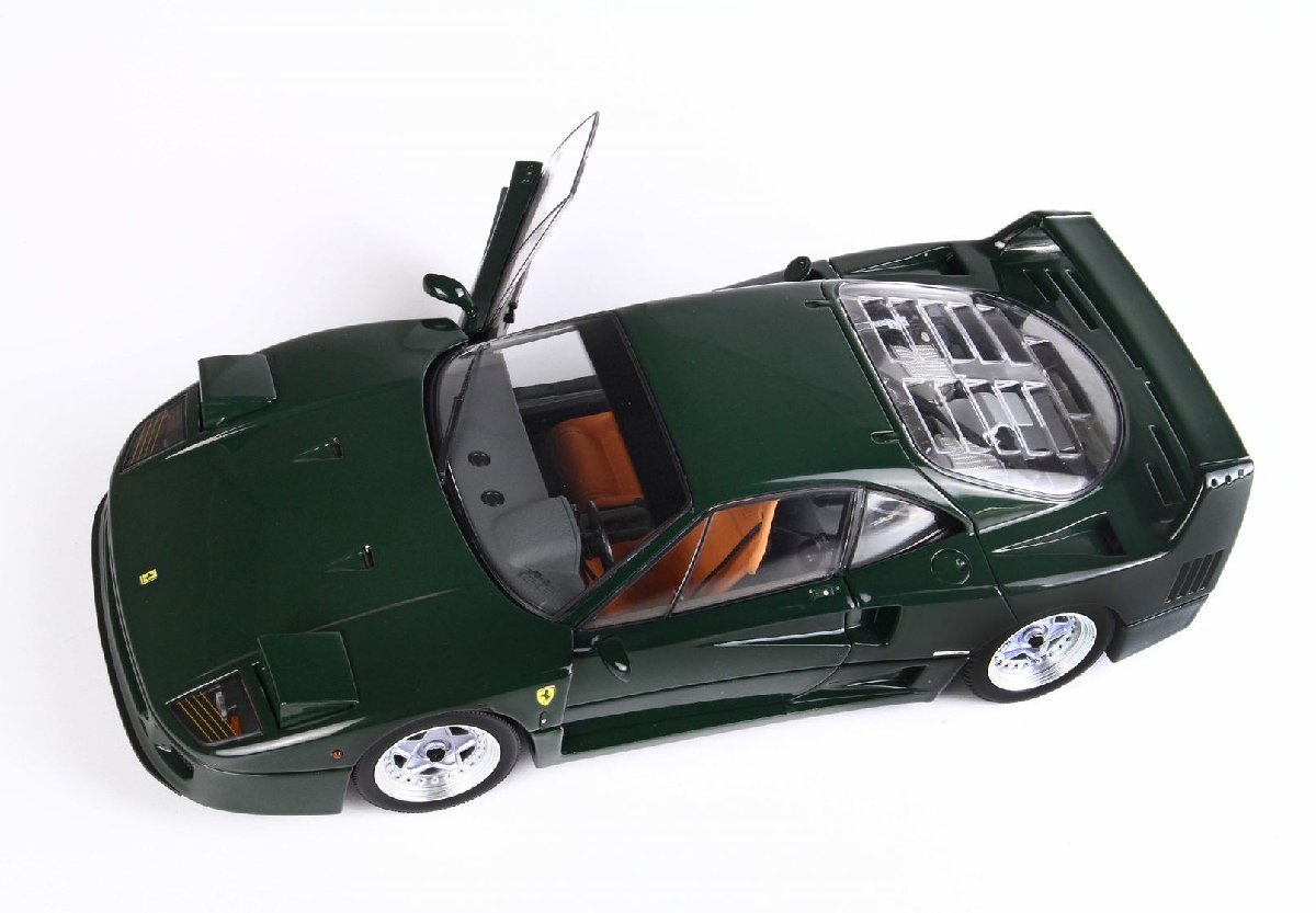 < reservation goods > BBR Kyosho 1/18 Ferrari F40 by GTO Motors Saronno Abetone green Ferrari die-cast made 