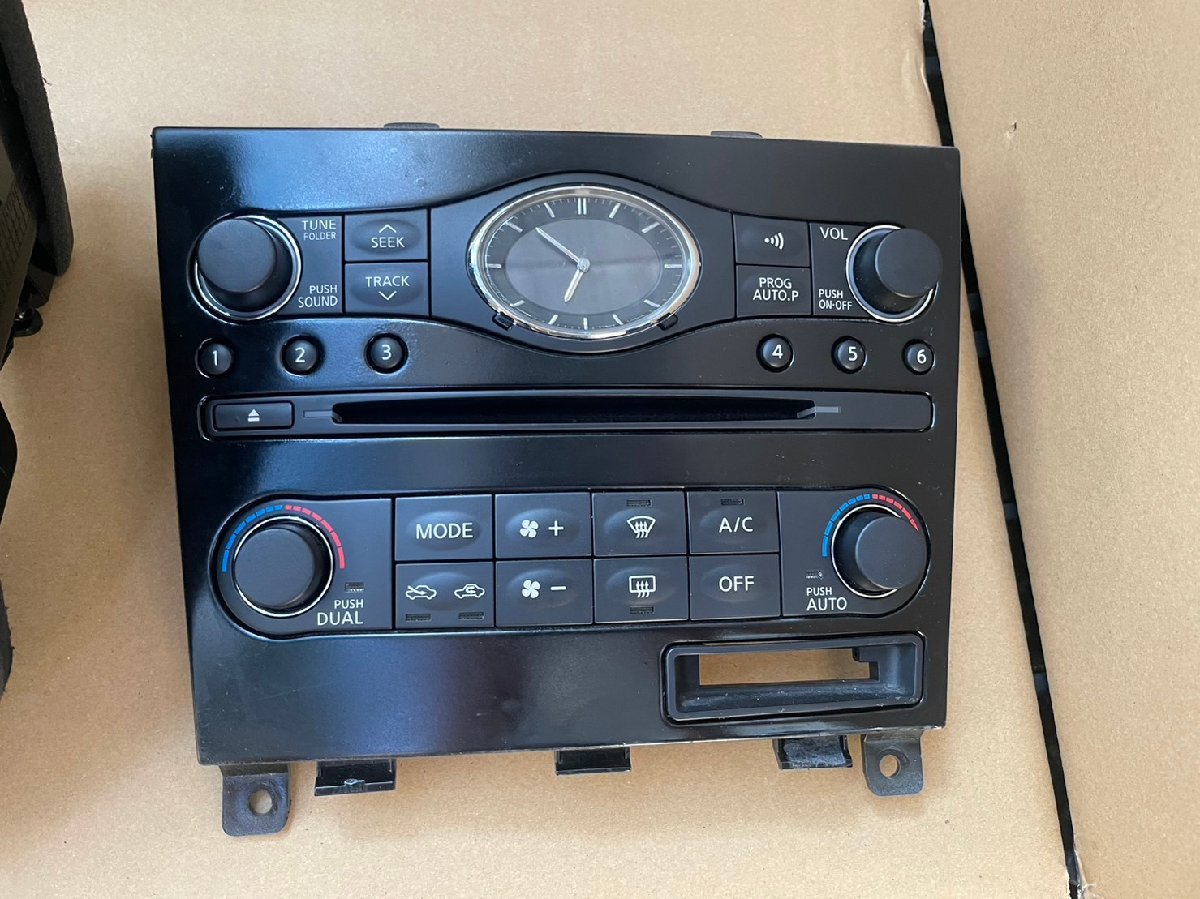 V36系スカイライン(CKV36)クーペ 純正HDDナビ スイッチ付 2007-2008年地図 中古品 402033 231025 TK 工場在庫_画像7