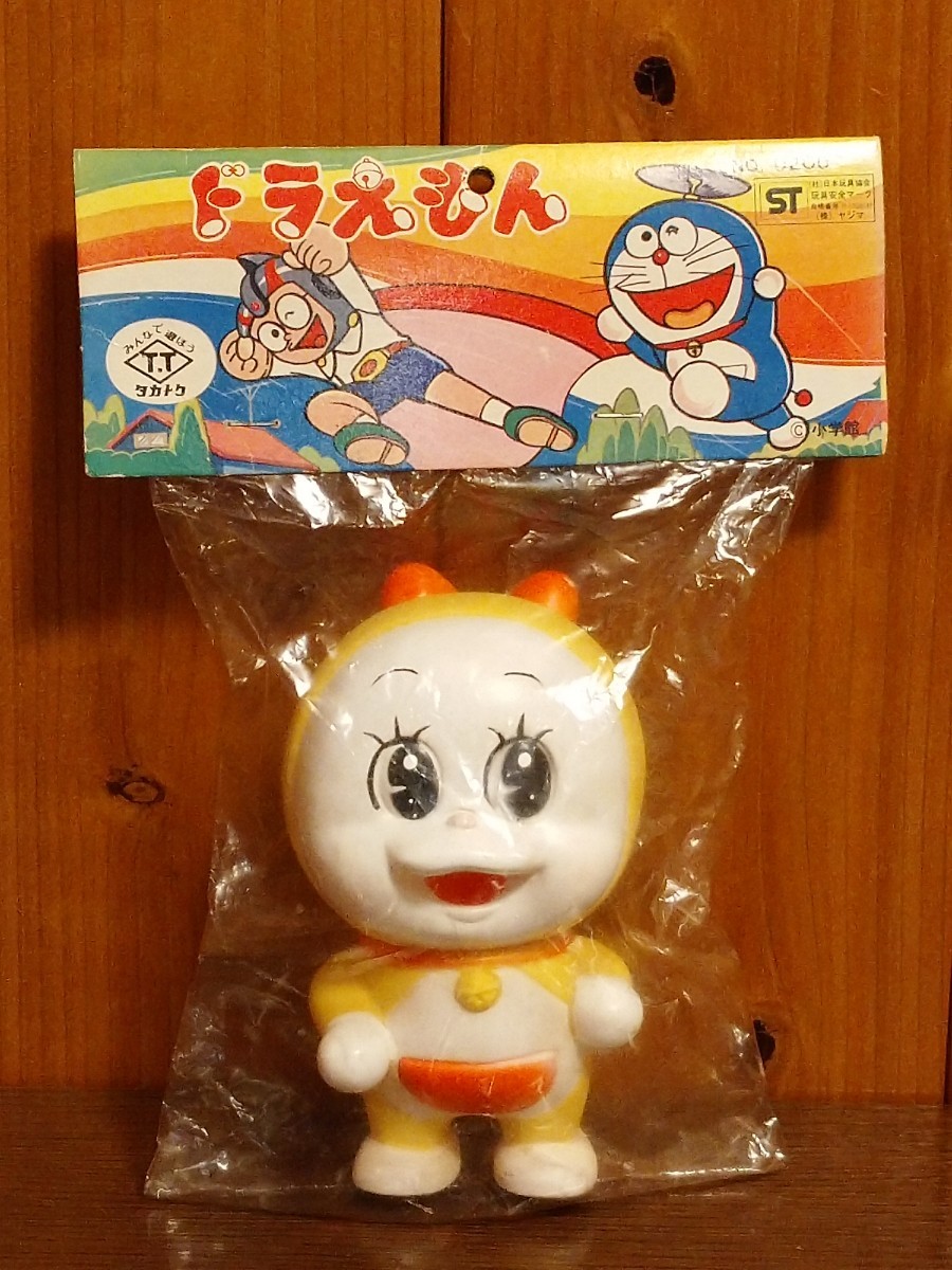激レア美品タカトクドラミちゃんソフビ人形未開封デットストック 激レア美品タカトクドラミちゃんソフビ人形未開封デットストック