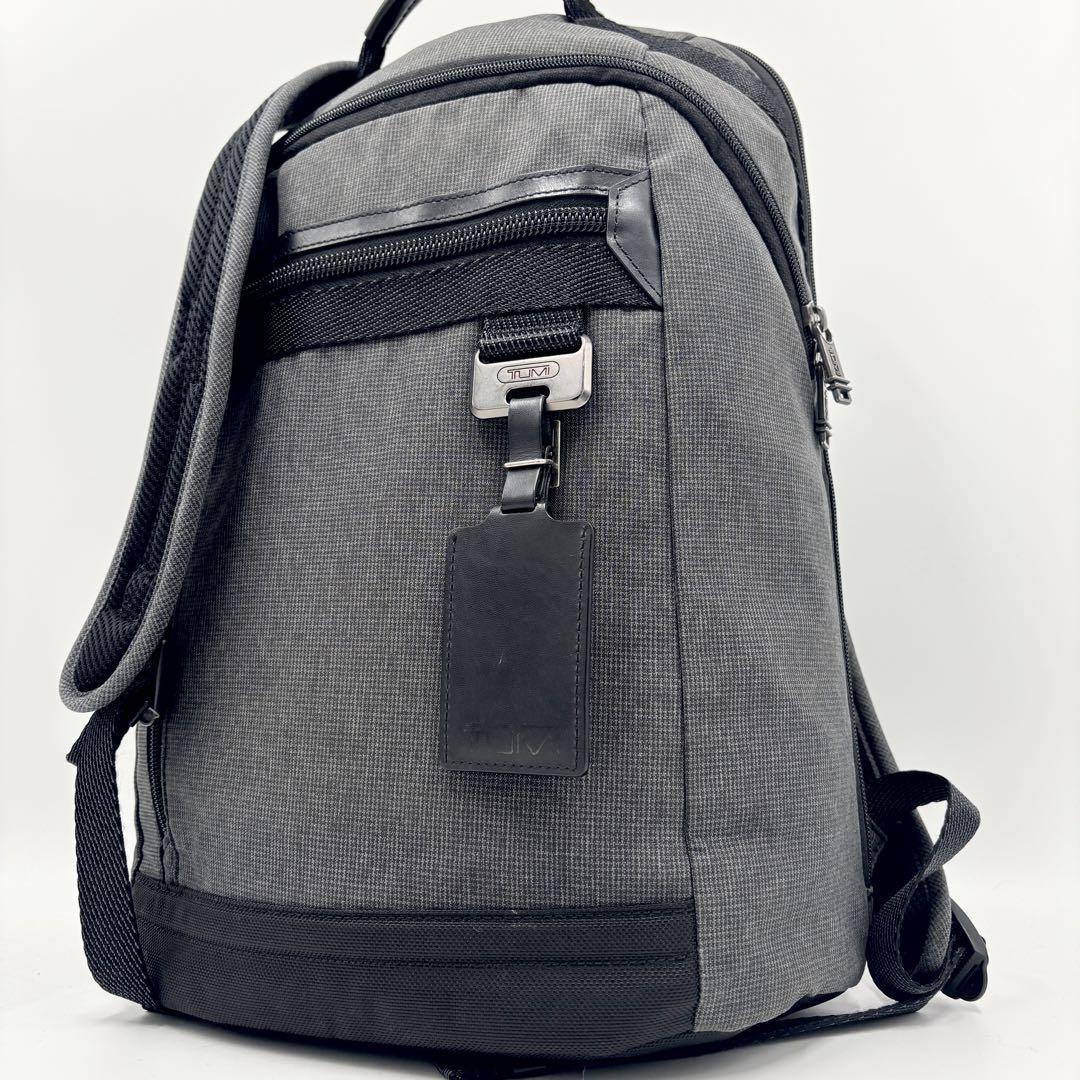 定価12万円　未使用級　TUMI　トゥミ バックパック 　リュック 　キャンバス　大容量　Bertonan Backpack　ビジネスバッグ メンズ_画像1