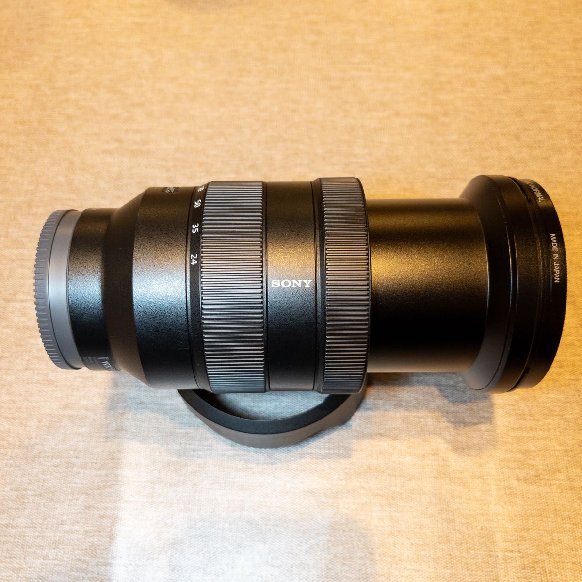 ソニー sony FE 24-105mm F4 G OSS SEL24105G と NDレンズフィルター