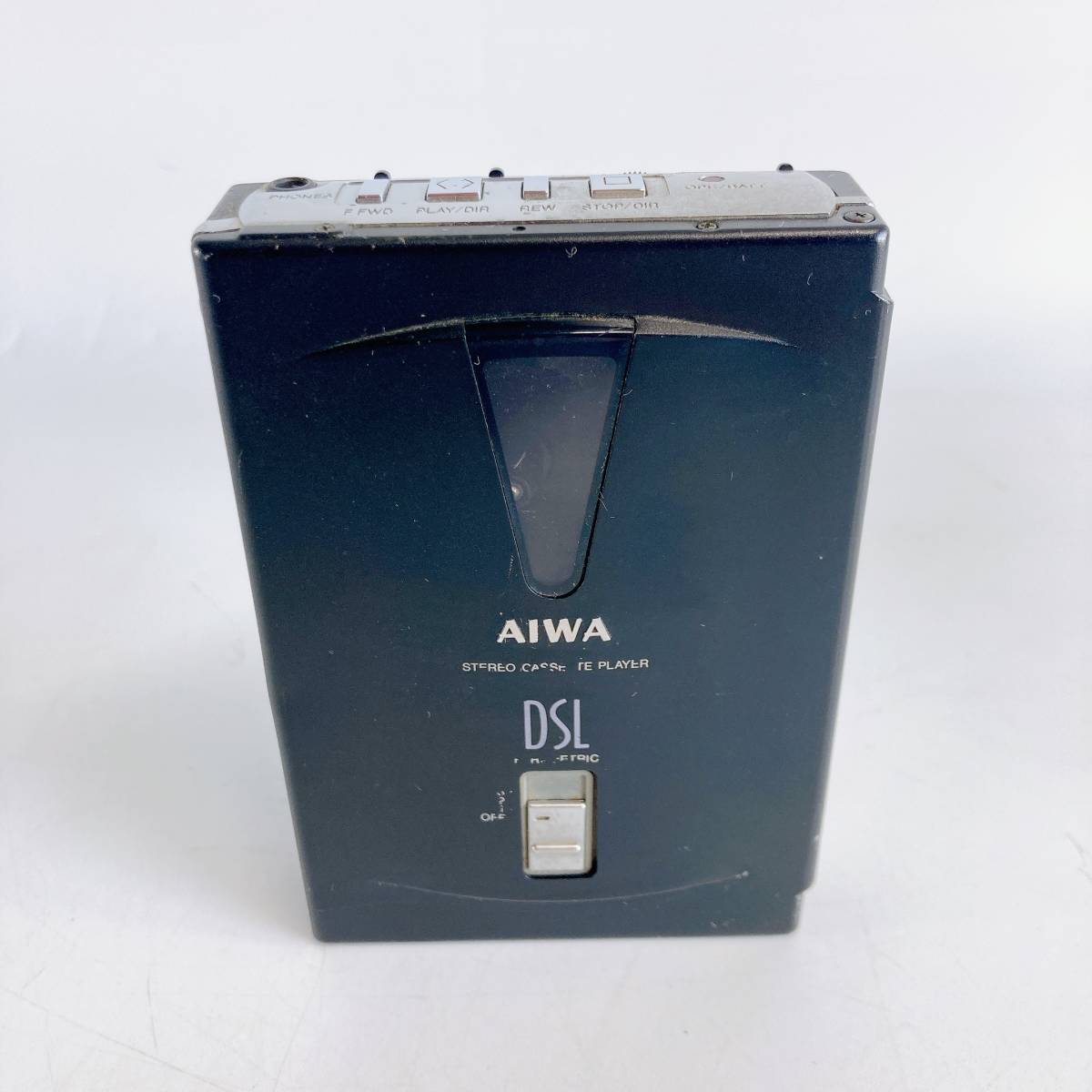 【ジャンク】AIWA カセットプレーヤー HS-PL30_画像2