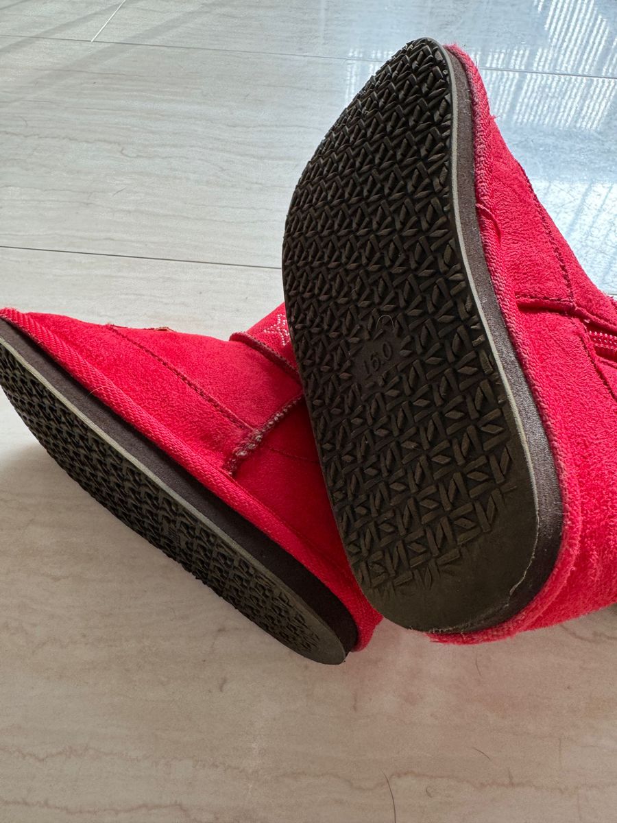 ダブルB☆キッズ・赤のブーツ　サイズ16cm