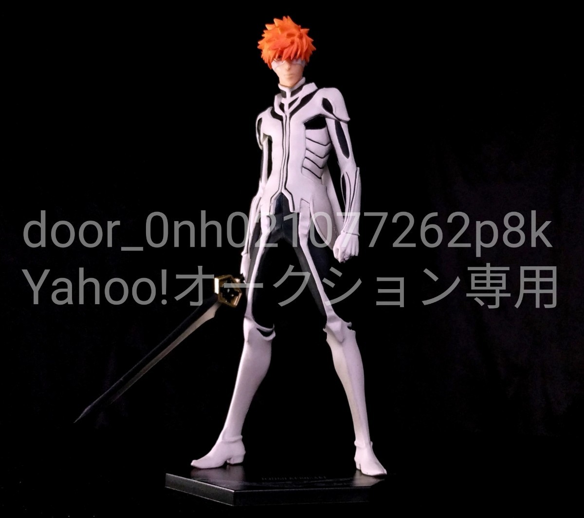 BLEACH ICHIGO KUROSAKI FIGURE bleach black cape one .. reality . figure 