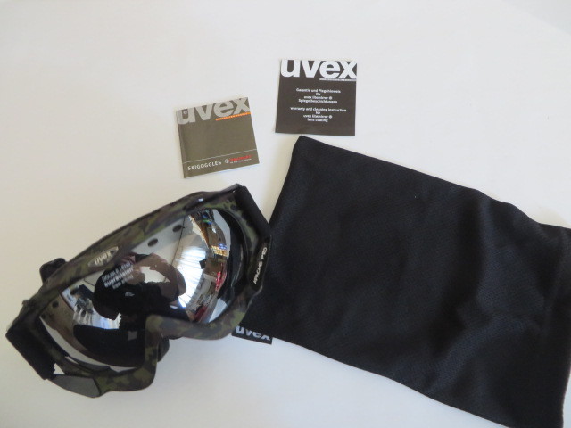 uvex スキーゴーグル アパッチプロ 2重球面レンズ ミラーコーティング 新品未使用品 _画像2