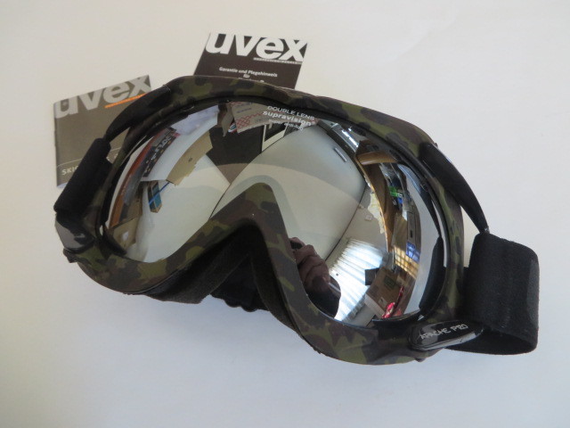 uvex スキーゴーグル アパッチプロ 2重球面レンズ ミラーコーティング 新品未使用品 _画像4