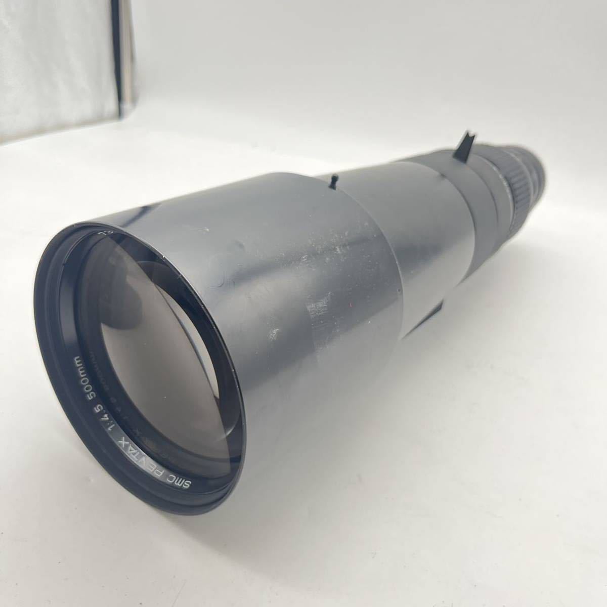 杉本 12月 No.2 レンズ PENTAX ペンタックス 1:4.5 500mm ペンタックス-K用 ブラック系 カメラレンズ ヴィンテージ ブランド_画像3