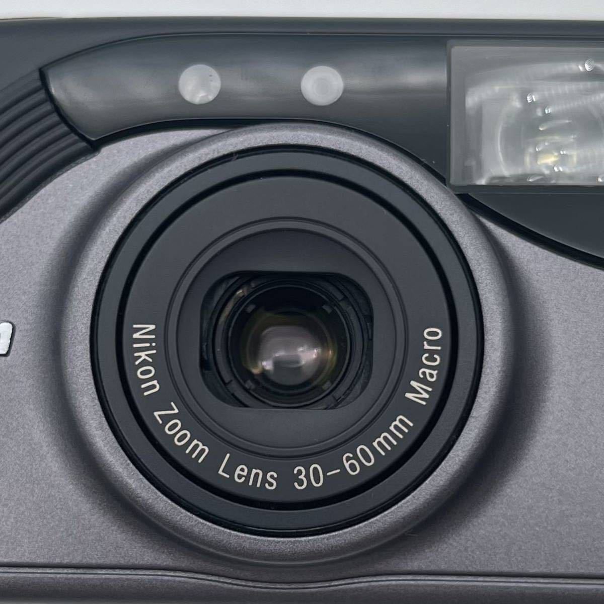 杉本 12月 No.82 カメラ Nikon ニコン Nuvis 75i Lens 30-60mm Macro グレー系 動作未確認 バッテリー式 コンパクトデジタルカメラ _画像9