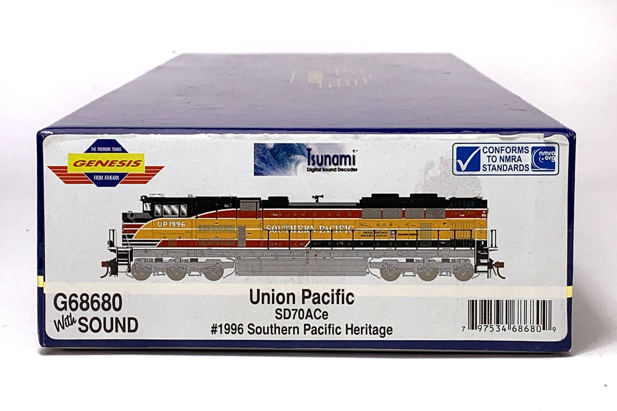 Athearn GENESIS ＃G68680 EMD SD70ACe Union Pacific Southern Pacific Heritage #1996 DCC with Tunami Sound_画像10