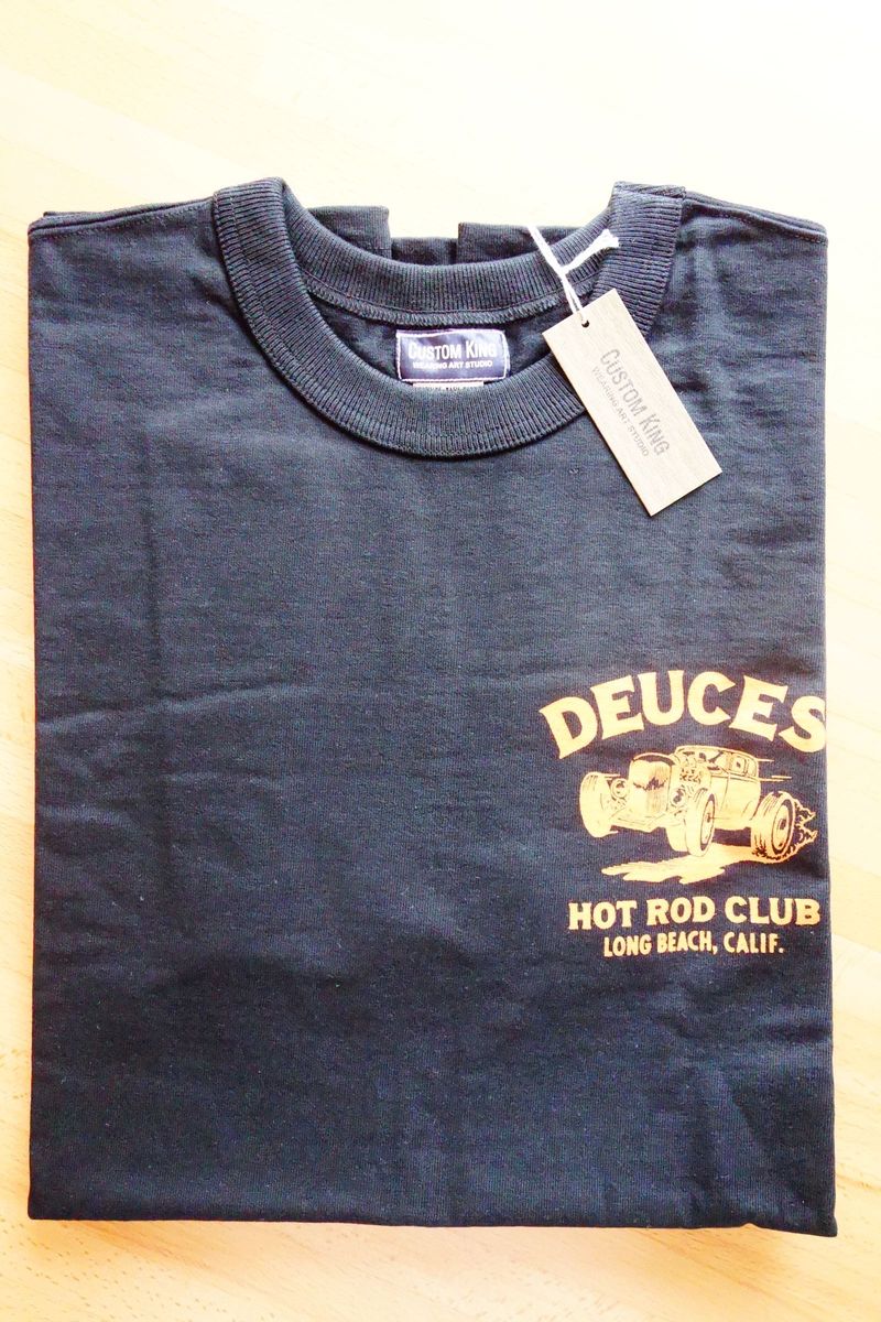 カスタムキング『DEUCES HOT ROD CLUB』Ｔシャツ