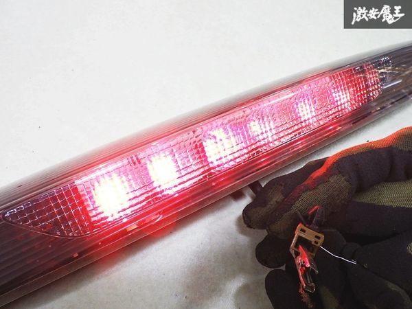 点灯OK 割れ無し 日産 純正 C26 FC26 セレナ LED クリア リア リヤ ハイマウント ストップランプ ブレーキランプ KOITO 286-23096_画像9