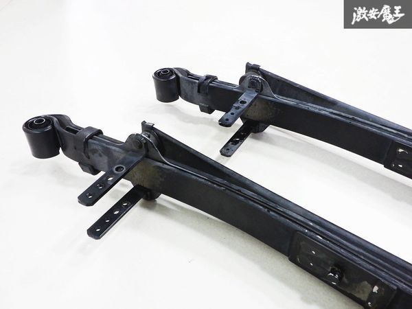 トヨタ 純正 200系 ハイエース 6型 スーパーGL DX ナロー 標準 2WD リア リヤ リーフスプリング 板バネ 左右セット R-26F 10-2 618T 即納_画像9