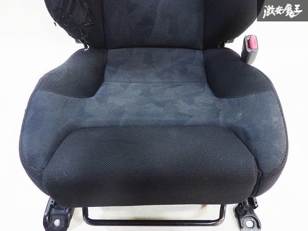 トヨタ 純正OP オプション RECARO レカロ ST246W カルディナ GT-FOUR フロント セミバケットシート セミバケ 右 右側 運転席側 レール付の画像3