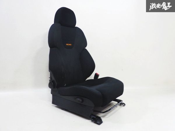 トヨタ 純正OP オプション RECARO レカロ ST246W カルディナ GT-FOUR フロント セミバケットシート セミバケ 右 右側 運転席側 レール付の画像7