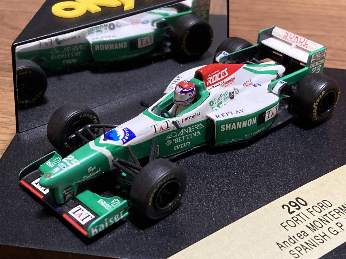 オニクス 1/43 フォルティコルセ フォード スペインGP 1996 A.モンテルミーニ ONYX_画像2