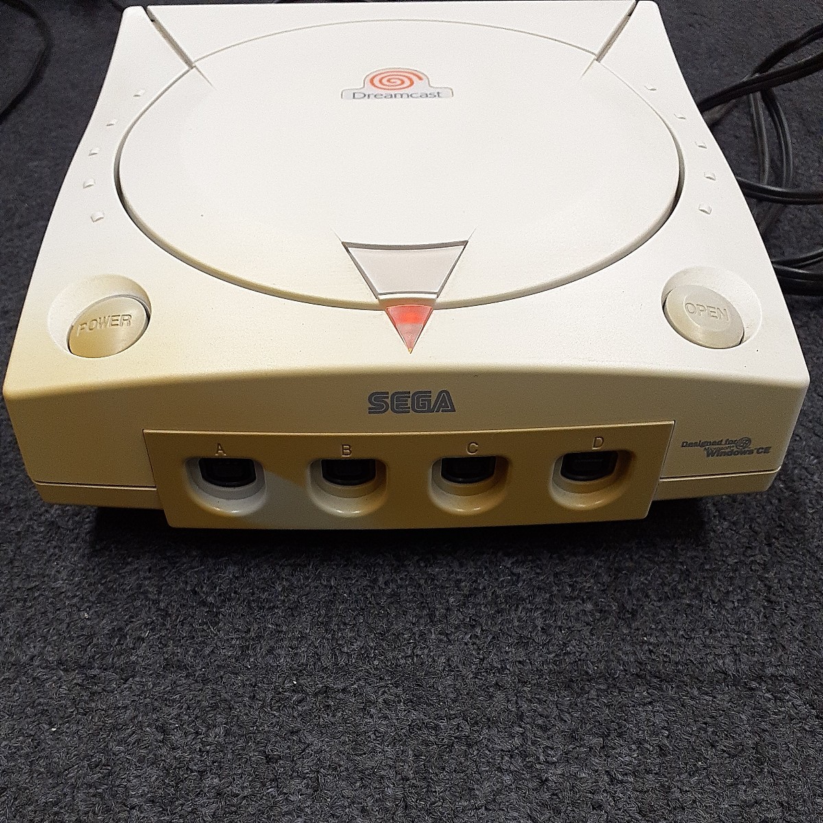 SEGA セガ Dreamcast ドリームキャスト 本体 HKT-3000 コントローラー HKT-7700 中古品 箱付き　zejみ_画像4