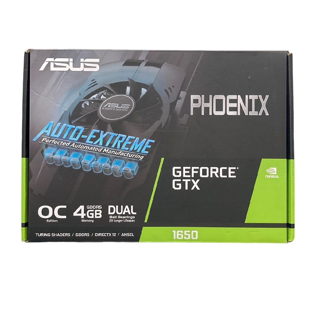 ASUS Phoenix GeForce グラフィックボード PH-GTX1650-O4GD6 動作未確認 【中古】 N2311K241