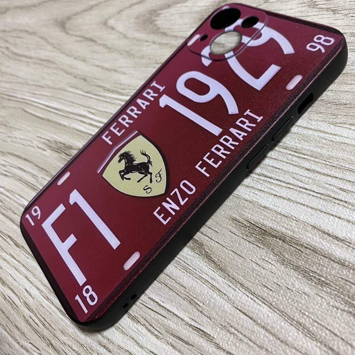 F1 フェラーリ プレート iPhone 13 ケース Ferrari スマホ_画像2
