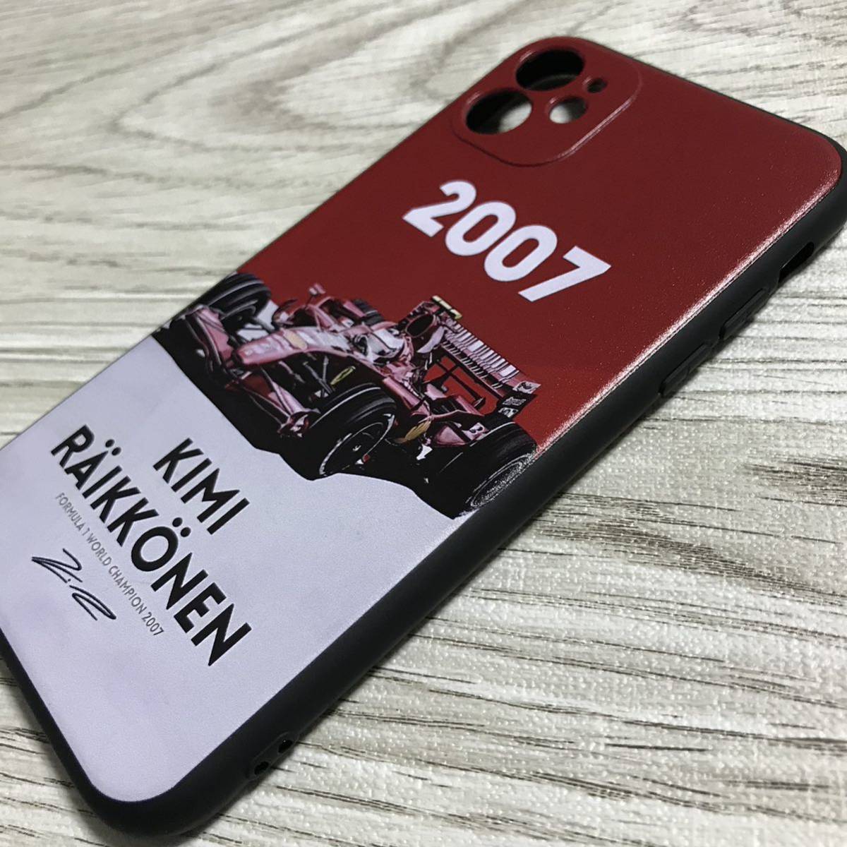  Kimi *lai коннектор n2007 world Champion iPhone 11 кейс F1 Ferrari Ferrari смартфон 
