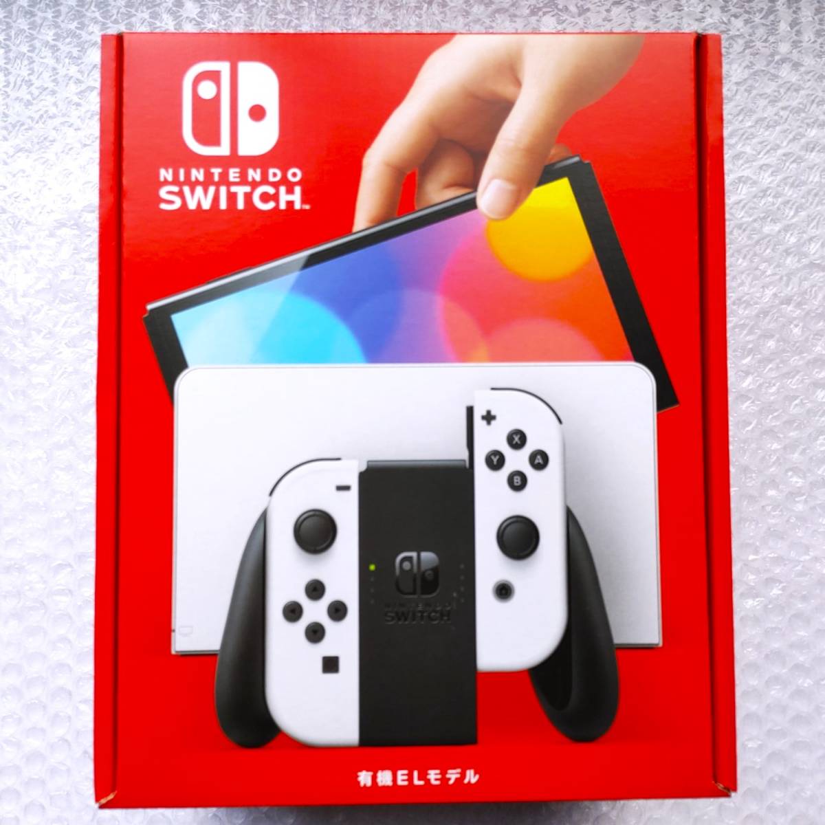 贅沢屋の 【新品未使用】任天堂 Nintendo Switch ニンテンドースイッチ有機ELモデル Joy-Con(L)/(R) ホワイト ニンテンドースイッチ本体