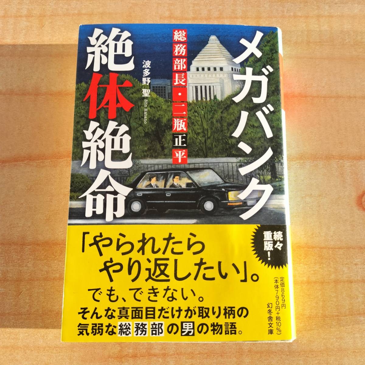 【送料無料２冊セット】メガバンク 宣戦布告・絶体絶命 総務部長・二瓶正平 (幻冬舎文庫) 文庫 波多野 聖 (著)  ※銀行,小説,半沢直樹の画像3