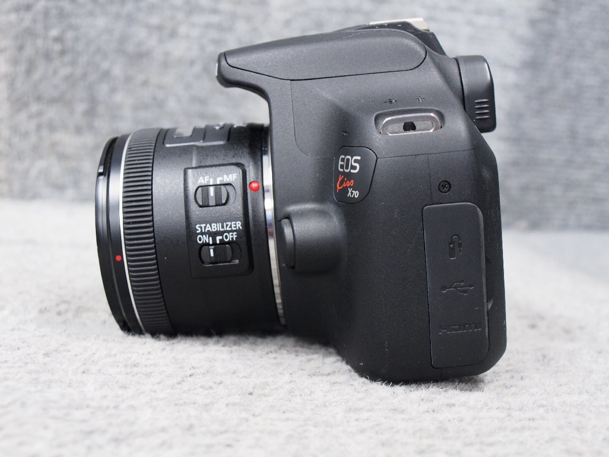Canon EOS Kiss X70 デジタル一眼カメラ 動作未確認 ジャンク B50327_画像5