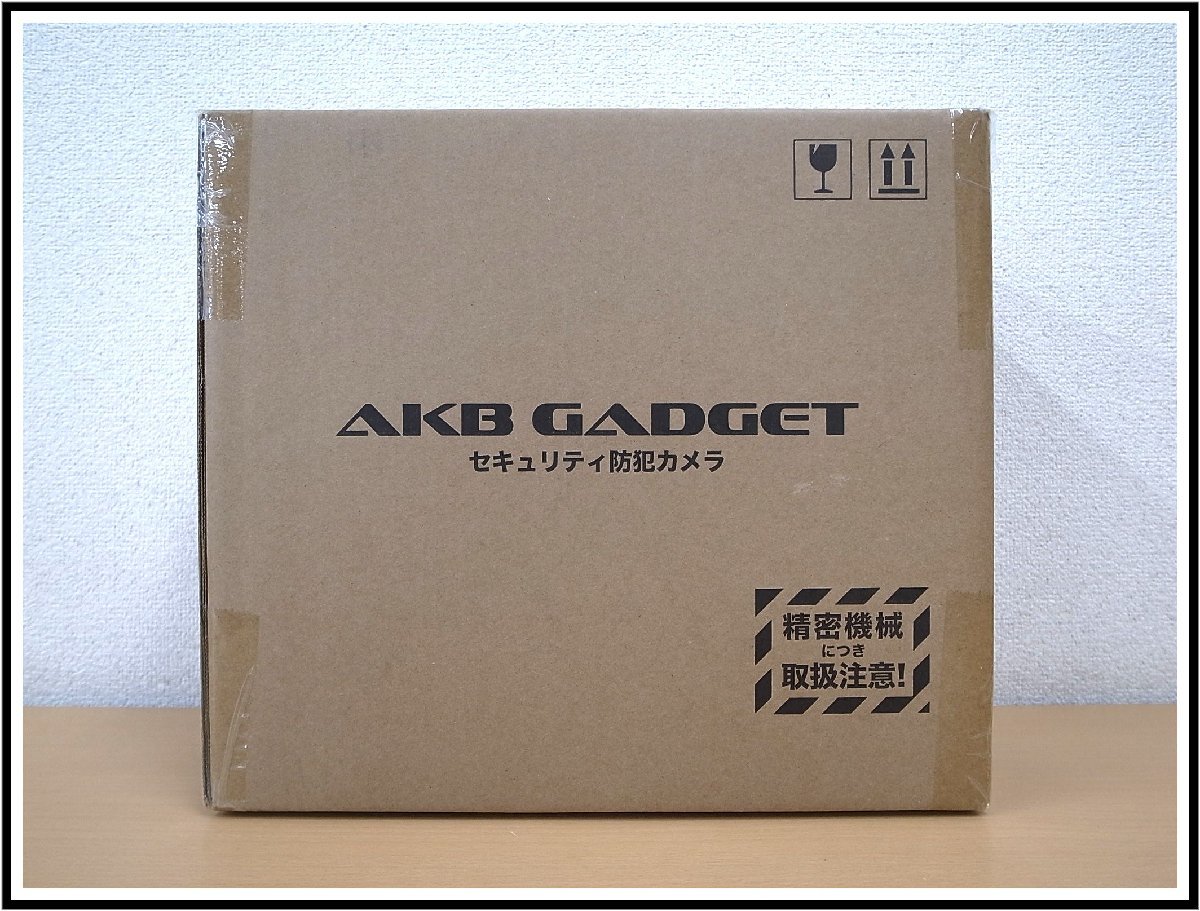 C120T　AKB GADGET アキバガジェット　セキュリティ防犯カメラセット　PK-4HB905　POE給電　500万画素　1TBHDD内蔵　新品未開封品