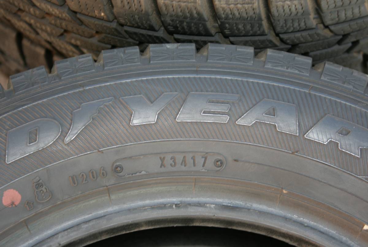 185/65R14グッドイヤーアイスナビ６　中古４本　発送手渡し両方OK_画像8