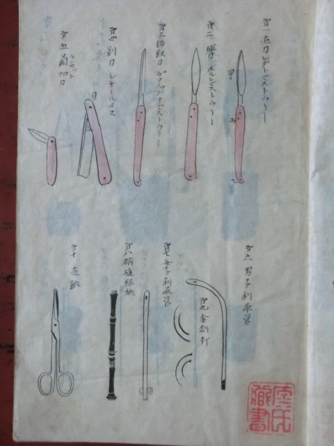 お歳暮・冬ギフト特集 2024 人気ランキング 明治初期古文書医学書○明治4年 4冊 帯学(繃帯) 医学一般
