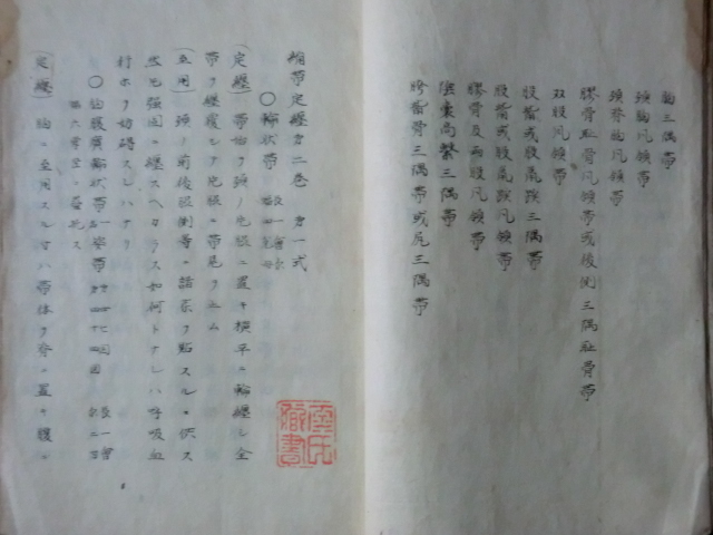 明治初期古文書医学書○明治4年 帯学(繃帯) 4冊 明治初期古文書医学書○明治4年 帯学(繃帯) 4冊