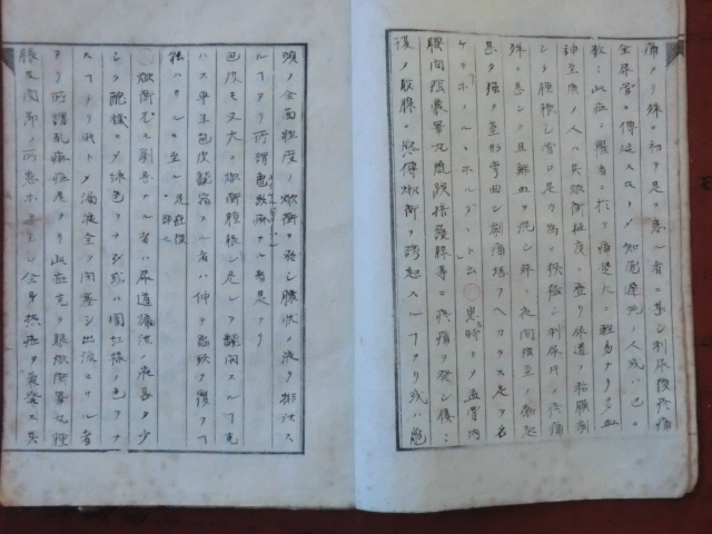 古文書医学書○江戸末期 朋謨百氏外科通論 痳毒毒 古文書医学書○江戸末期 朋謨百氏外科通論 痳毒毒