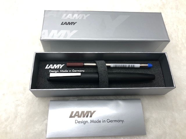 『未使用品【LAMY】美品 ラミー ボールペン ケース付 筆記用具 レターパックプラス発送可』_画像1