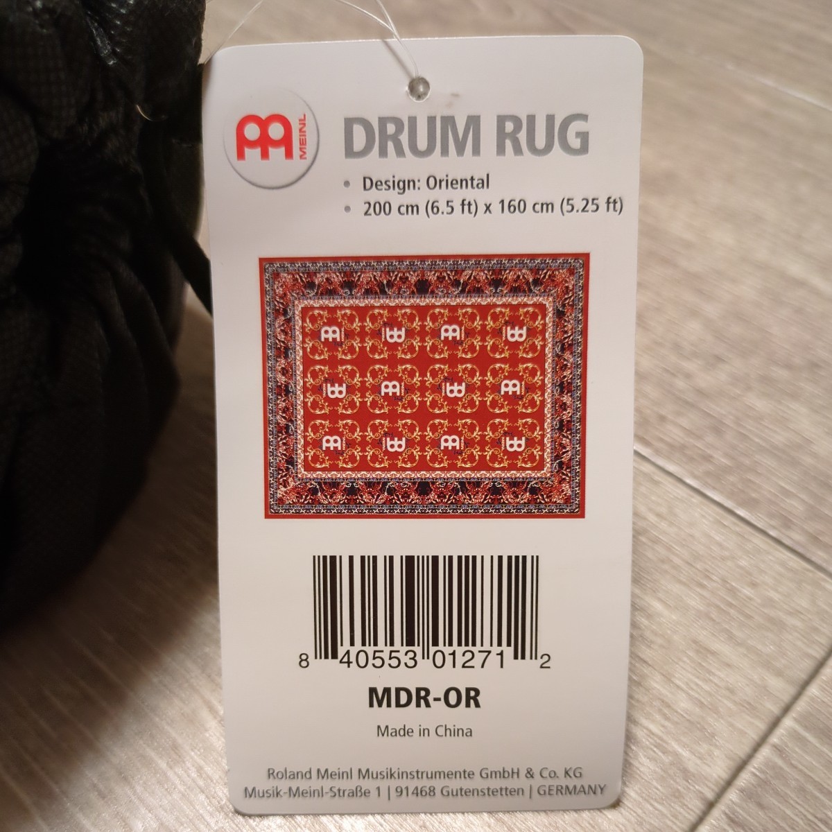 HA724 未使用品 MEINL マイネル DRUM RUG ドラムラグ Oriental オリエンタル 200cm×160cm MDR-OR_画像6