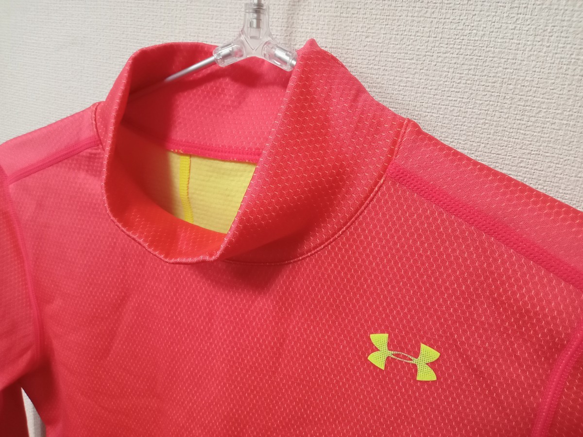 UNDER ARMOUR(アンダーアーマー) COLD GEAR(コールドギア) ピンク インナーウエア 表記サイズ:レディースSM