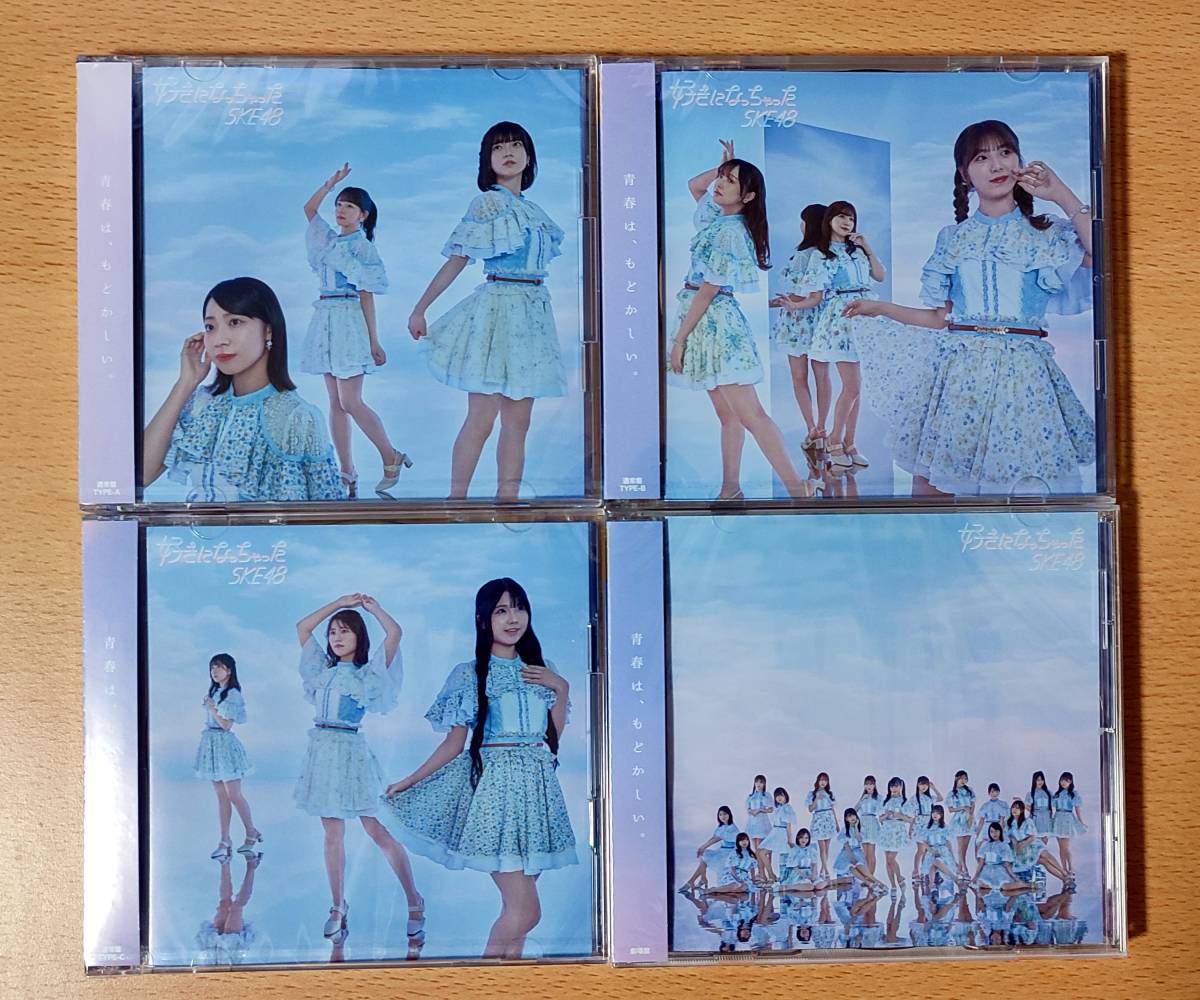 【新品未開封】SKE48 好きになっちゃった 通常盤 Type-A・B・C＋劇場盤 ４枚セット_画像1