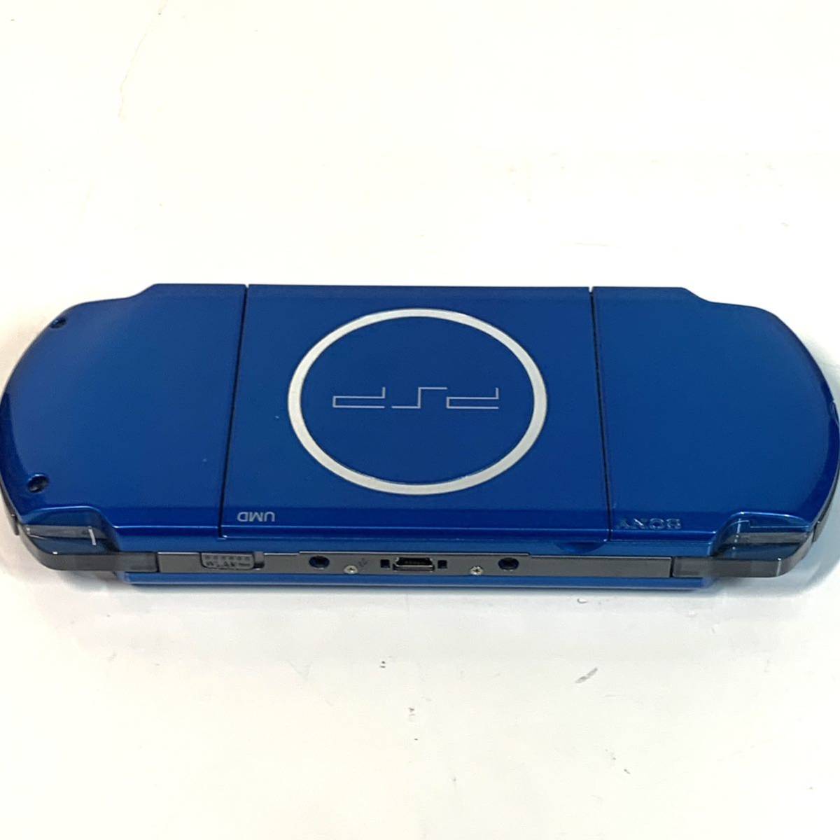 【送料無料】美品　SONY PlayStation Portable PSP 3000 バイブラントブルー　バリューパック_画像8