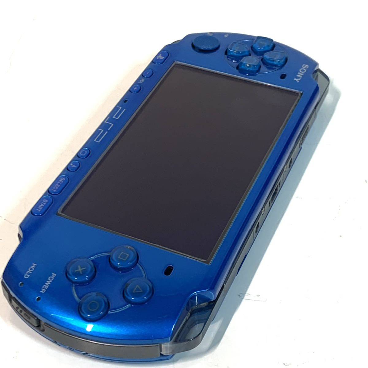 美品 SONY PlayStation Portable PSP 3000 バイブラントブルー 美品 SONY PlayStation Portable PSP 3000 バイブラントブルー