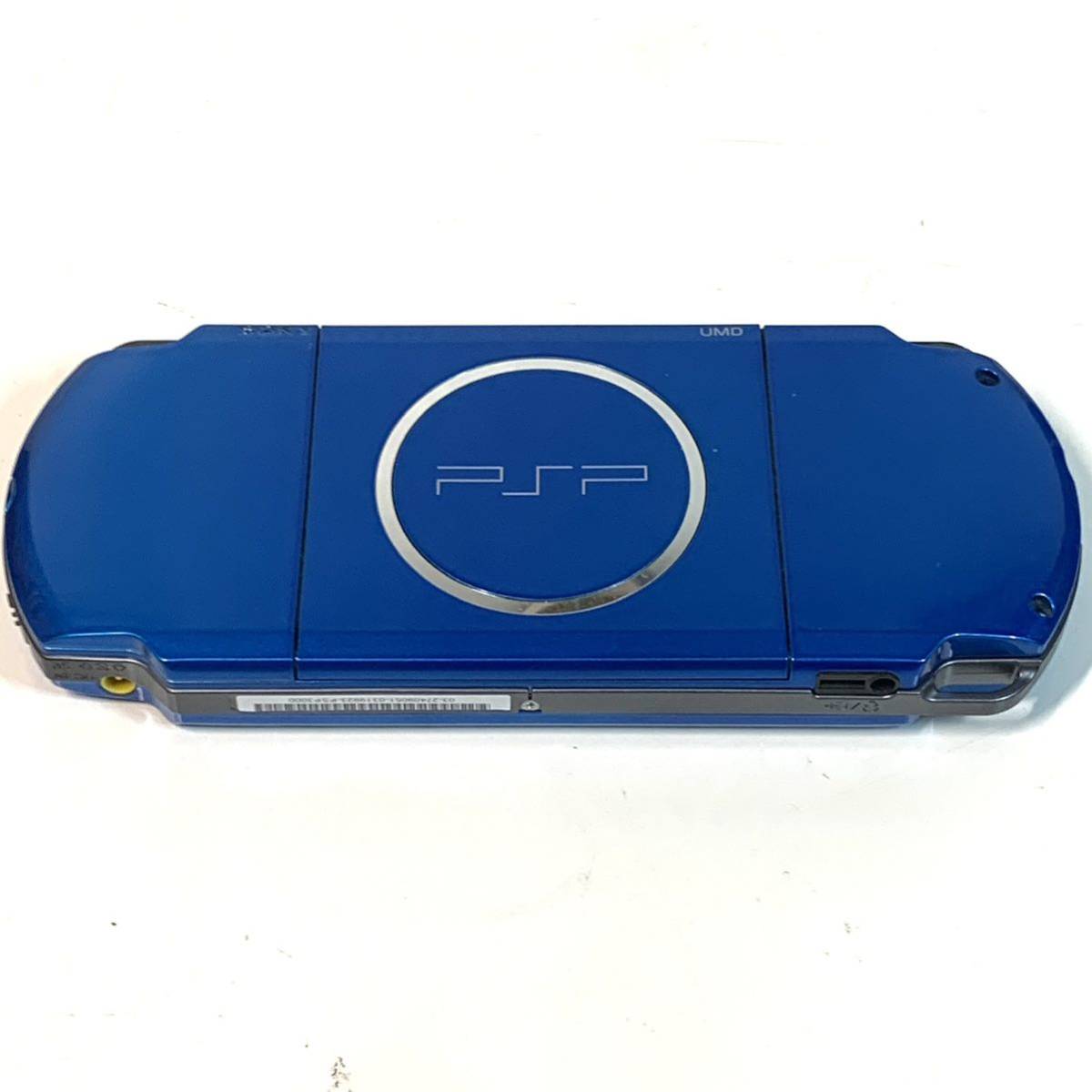 美品 SONY PlayStation Portable PSP 3000 バイブラントブルー 美品 SONY PlayStation Portable PSP 3000 バイブラントブルー