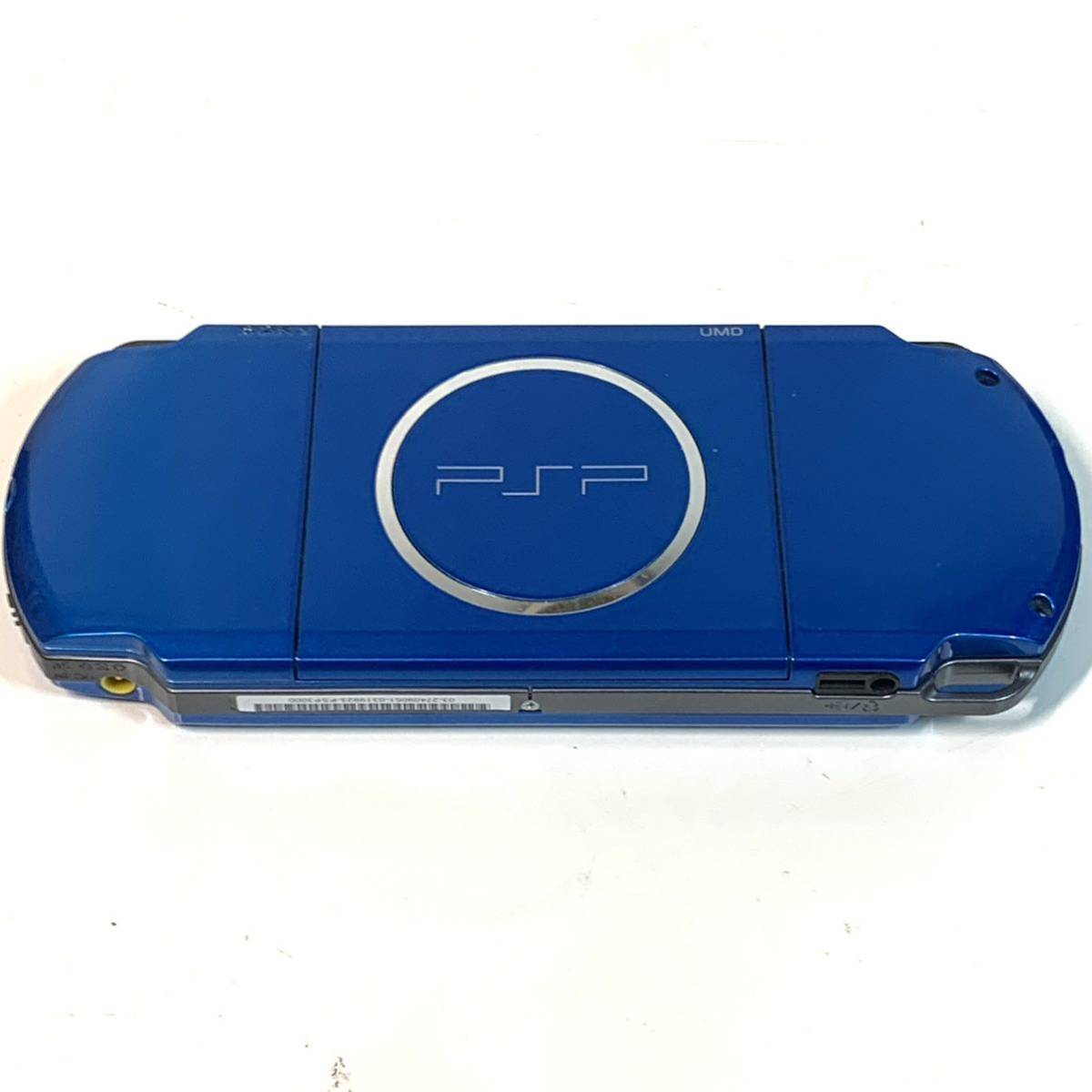 【送料無料】美品　SONY PlayStation Portable PSP 3000 バイブラントブルー　バリューパック_画像7