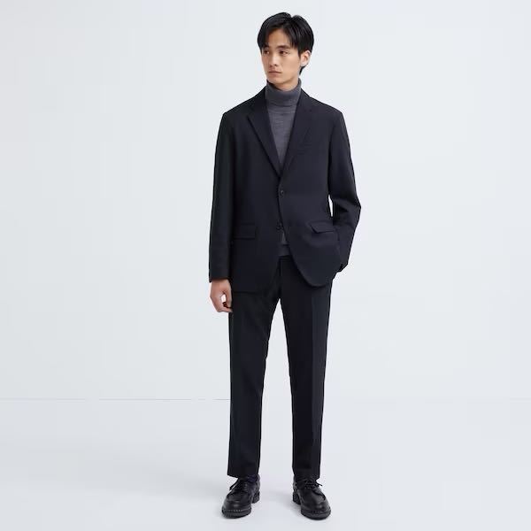 UNIQLO 感動セットアップ一式　感動ジャケット　感動パンツ　コットンブロードシャツ　ユニクロ_画像1