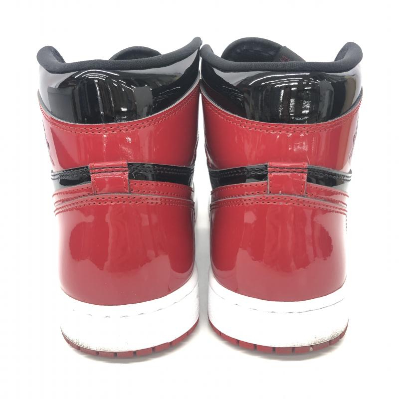 【中古】Nike Air Jordan 1 High OG Patent Bred　28cm　ナイキ[240066132449]_画像3