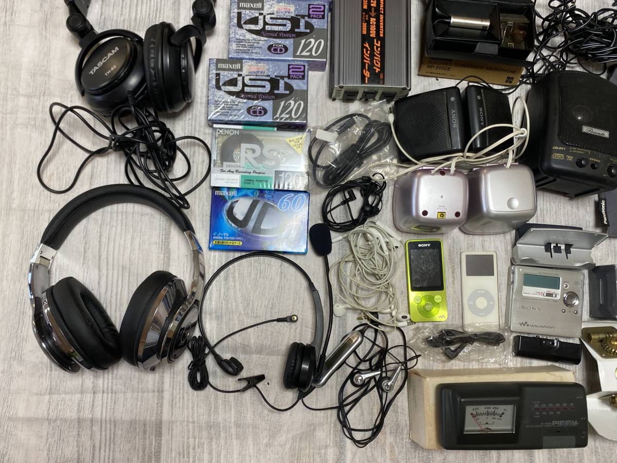 おまとめ ヘッドフォン スピーカー チューナー イヤホン マイク ipod Apple sony ソニー DENON デノン BOSE ボーズ 音響 機材 4763_画像5