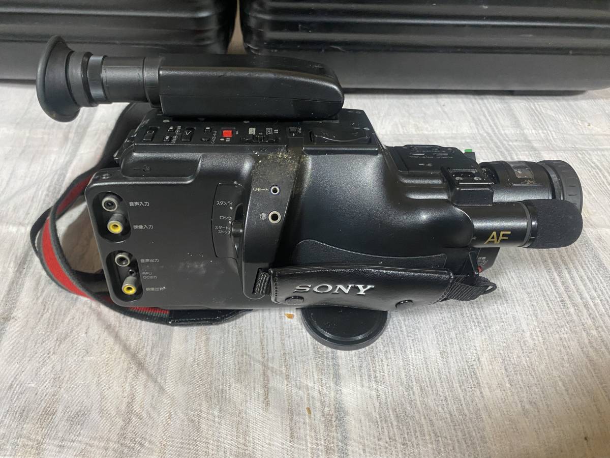 ビデオカメラ 3台 SONY ソニー SHARP シャープ VL-EL430 Handycam ハンディカム CCD-V90 CCD-F300 Hi8 8ミリ VIEWCAM Video8 4792_画像9